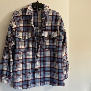 Red, White, & Blue Flannel